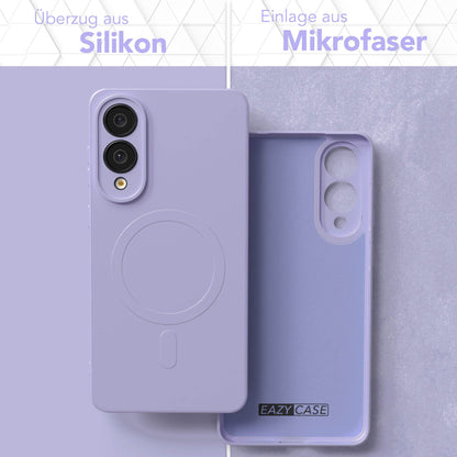 Galaxy S25 Edge Silikonhülle mit MagSafe