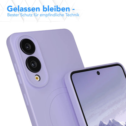 Galaxy S25 Edge Silikonhülle mit MagSafe