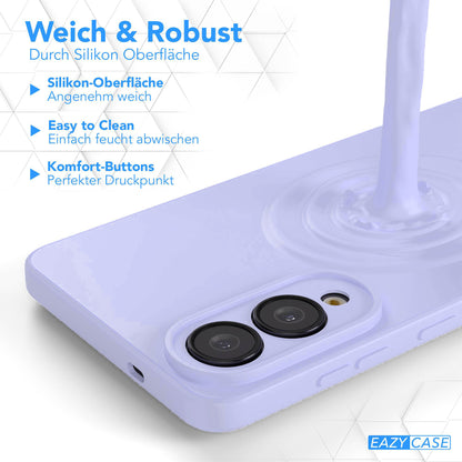 Samsung Galaxy S25 Edge MagSafe Silikonhülle mit Kameraschutz von EAZY CASE 