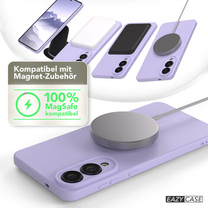 Galaxy S25 Edge Silikonhülle mit MagSafe