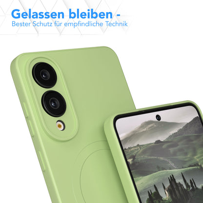 Galaxy S25 Edge Silikonhülle mit MagSafe