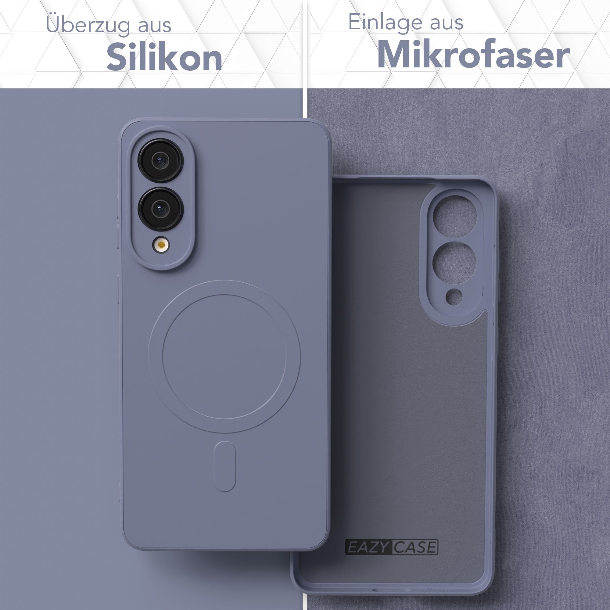 Galaxy S25 Edge Silikonhülle mit MagSafe