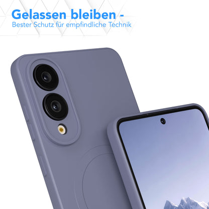 Galaxy S25 Edge Silikonhülle mit MagSafe