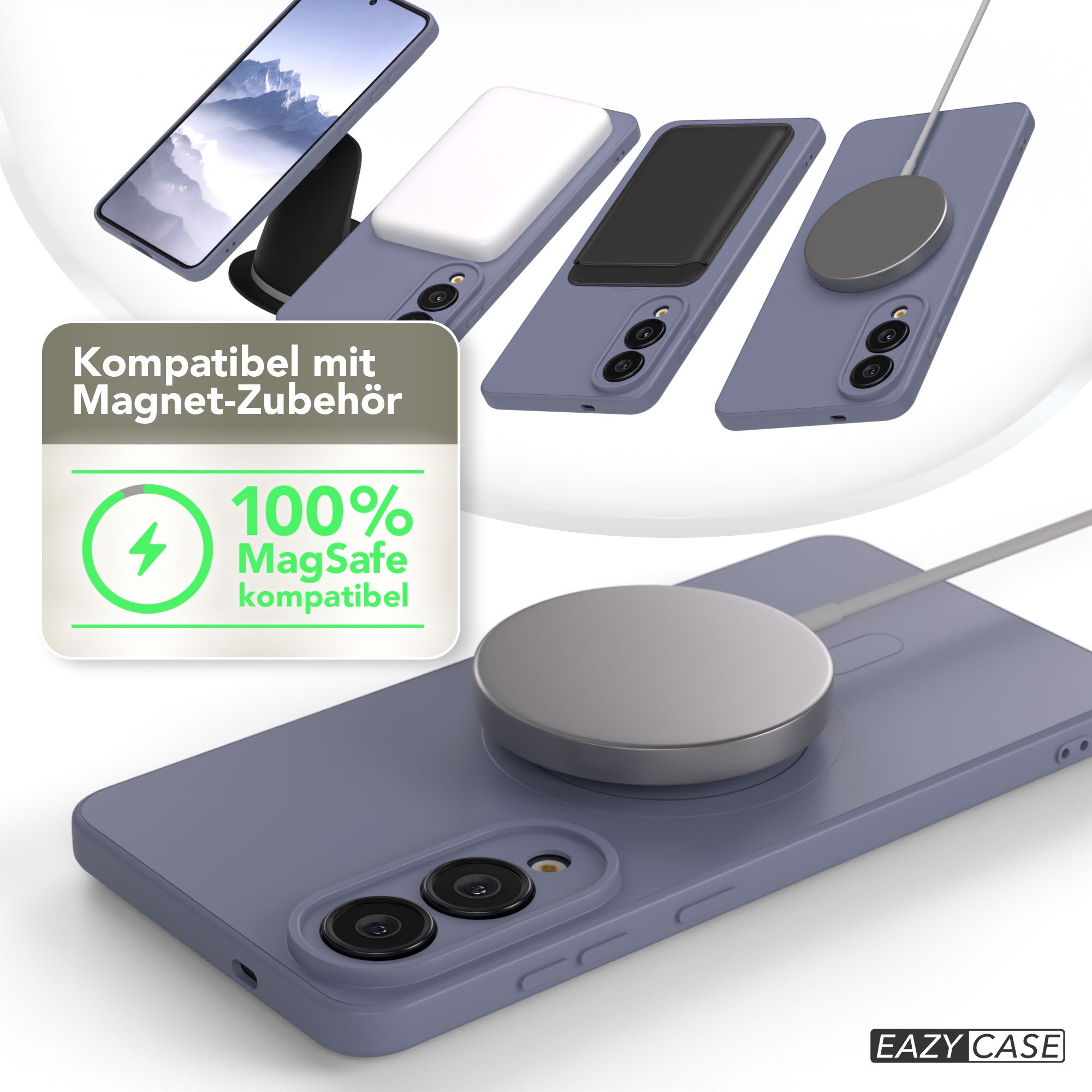Galaxy S25 Edge Silikonhülle mit MagSafe
