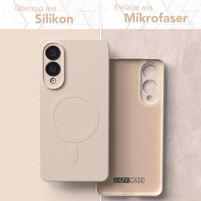 Galaxy S25 Edge Silikonhülle mit MagSafe