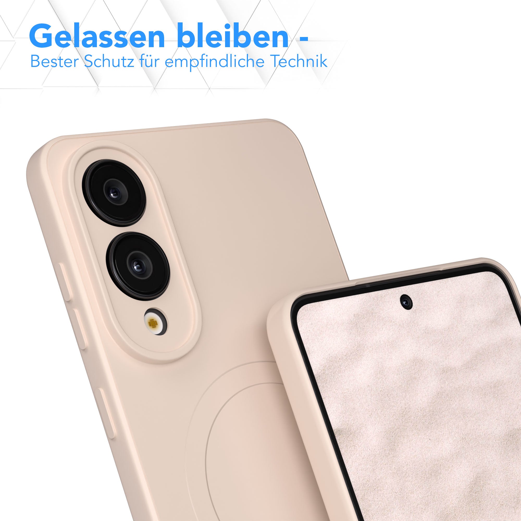 Galaxy S25 Edge Silikonhülle mit MagSafe