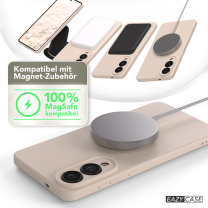 Galaxy S25 Edge Silikonhülle mit MagSafe