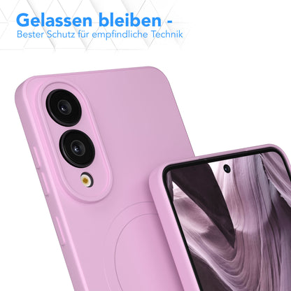 Galaxy S25 Edge Silikonhülle mit MagSafe