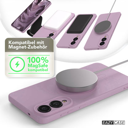Galaxy S25 Edge Silikonhülle mit MagSafe