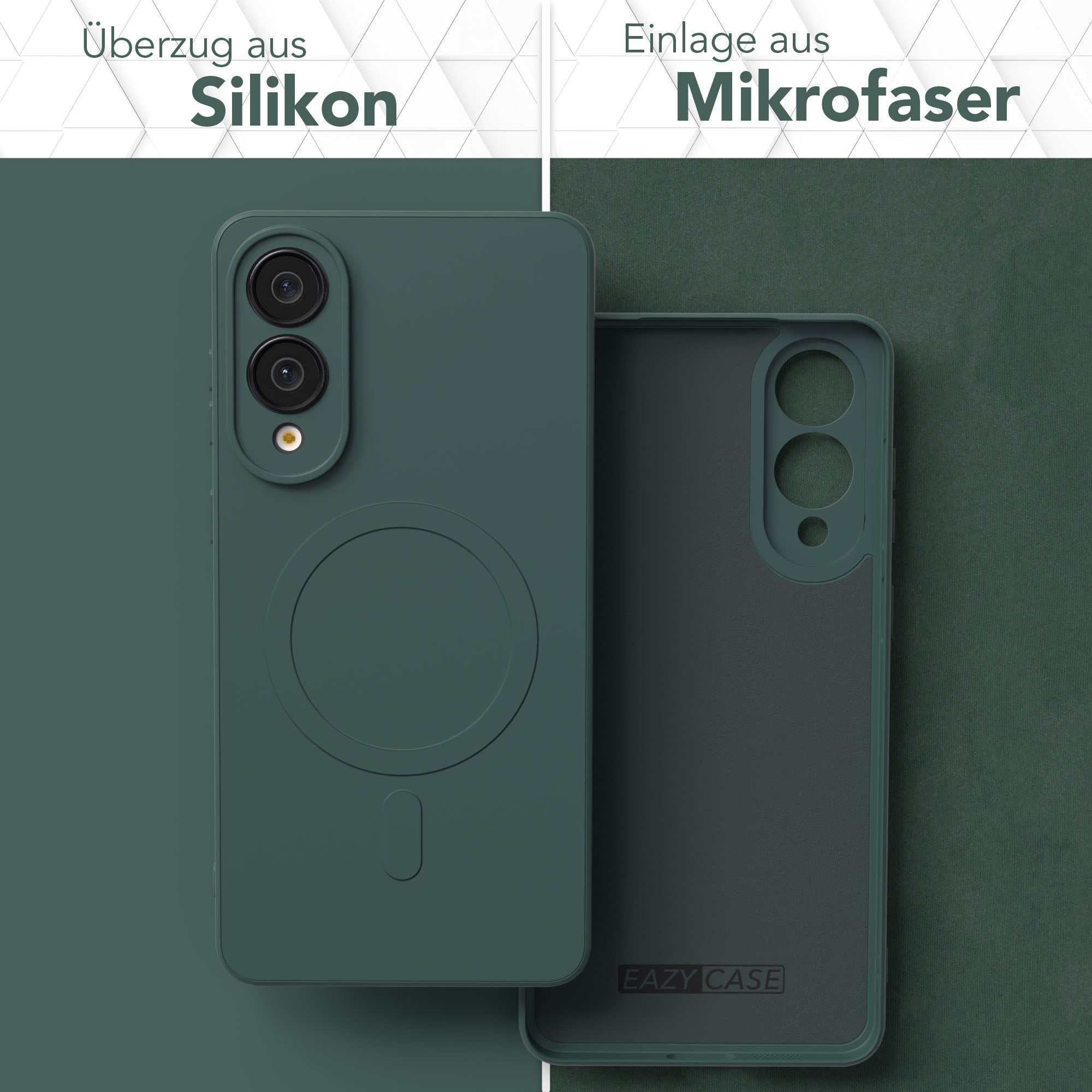 Galaxy S25 Edge Silikonhülle mit MagSafe