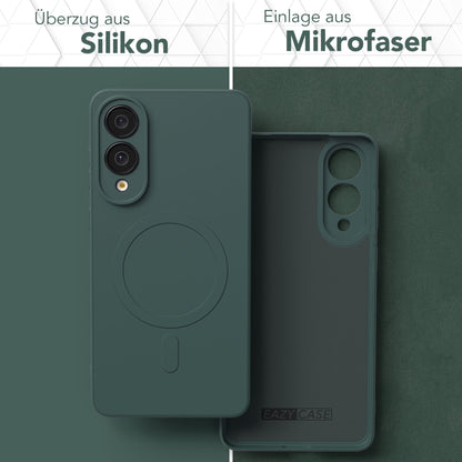 Galaxy S25 Edge Silikonhülle mit MagSafe