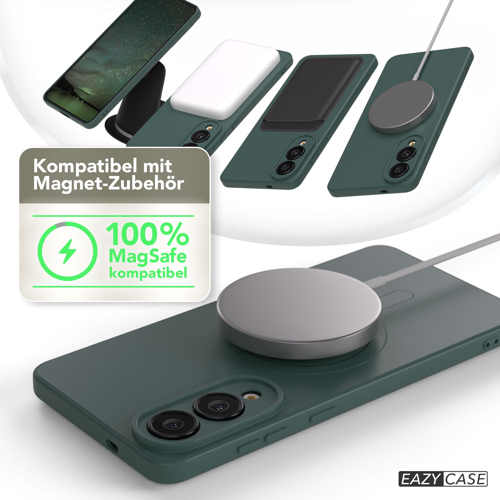 Galaxy S25 Edge Silikonhülle mit MagSafe