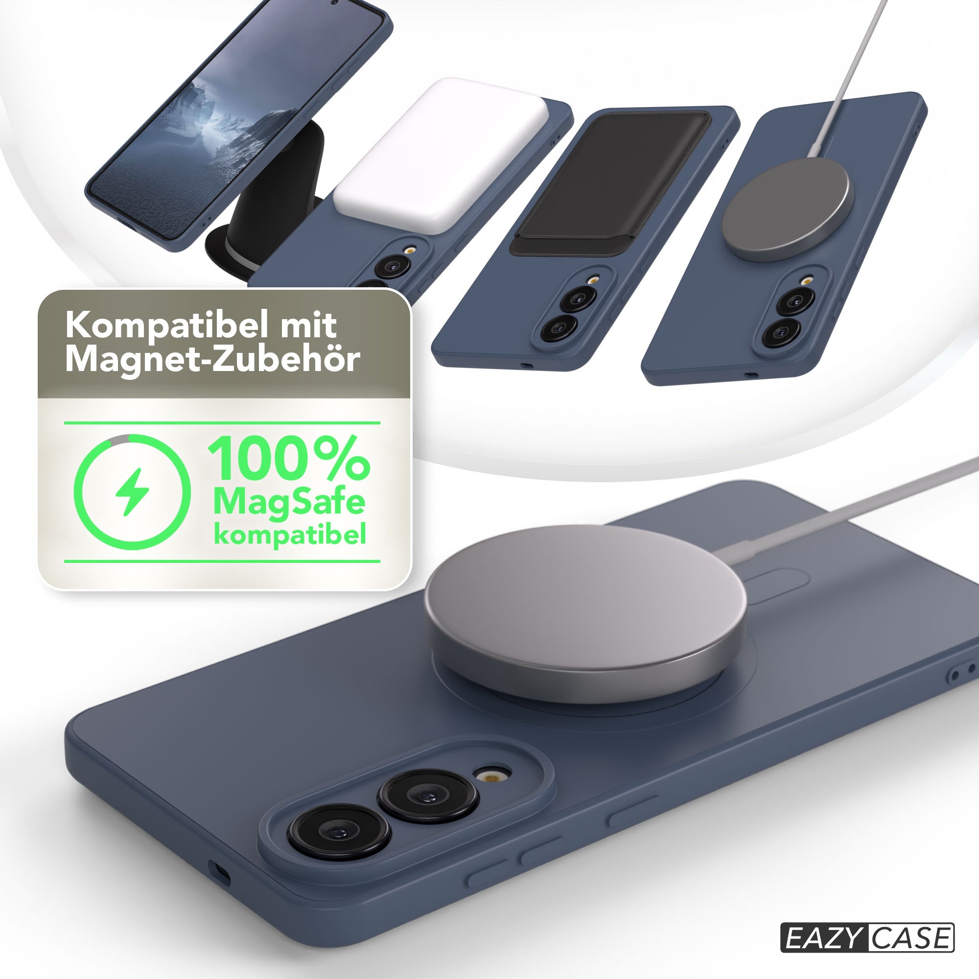 Galaxy S25 Edge Silikonhülle mit MagSafe
