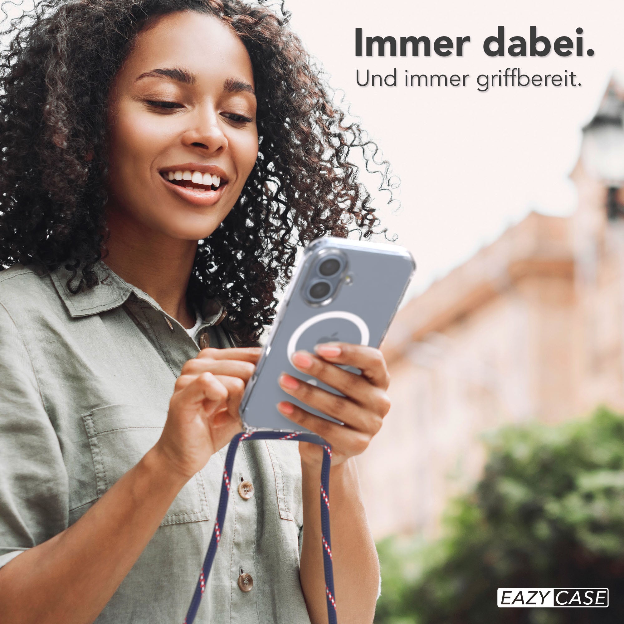 Schutzhülle mit MagSafe für Handyketten