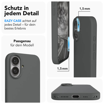Apple iPhone 17 Premium Silikonhülle mit Kameraschutz von EAZY CASE 