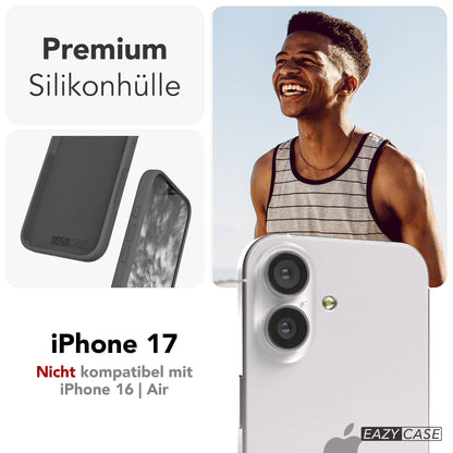 Apple iPhone 17 Premium Silikonhülle mit Kameraschutz von EAZY CASE 