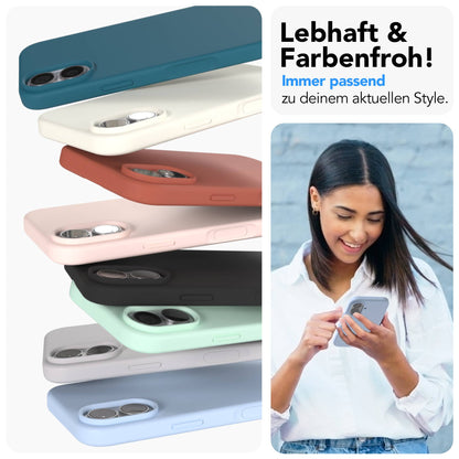 Apple iPhone 17 Premium Silikonhülle mit Kameraschutz von EAZY CASE 