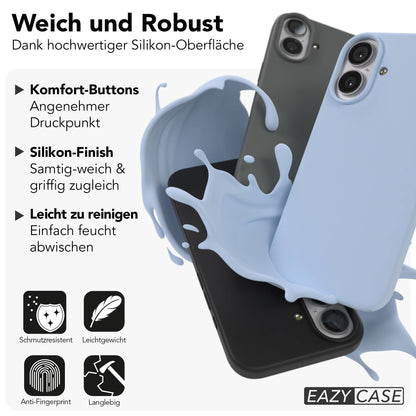 Apple iPhone 17 Premium Silikonhülle mit Kameraschutz von EAZY CASE 