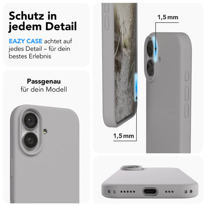 Apple iPhone 17 Premium Silikonhülle mit Kameraschutz von EAZY CASE 