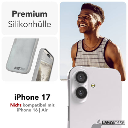Apple iPhone 17 Premium Silikonhülle mit Kameraschutz von EAZY CASE 