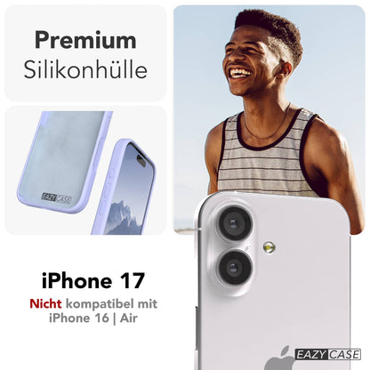 Apple iPhone 17 Premium Silikonhülle mit Kameraschutz von EAZY CASE 