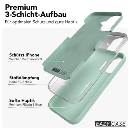 Apple iPhone 17 Premium Silikonhülle mit Kameraschutz von EAZY CASE 