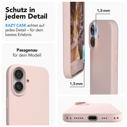 Apple iPhone 17 Premium Silikonhülle mit Kameraschutz von EAZY CASE 