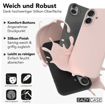 Apple iPhone 17 Premium Silikonhülle mit Kameraschutz von EAZY CASE 