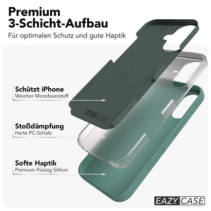 Apple iPhone 17 Premium Silikonhülle mit Kameraschutz von EAZY CASE 
