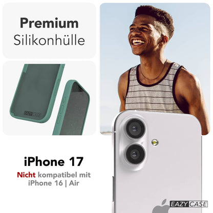 Apple iPhone 17 Premium Silikonhülle mit Kameraschutz von EAZY CASE 