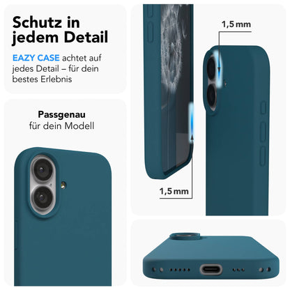Apple iPhone 17 Premium Silikonhülle mit Kameraschutz von EAZY CASE 