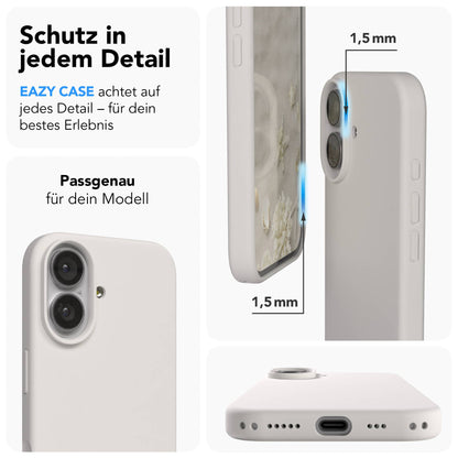 Apple iPhone 17 Premium Silikonhülle mit Kameraschutz von EAZY CASE 