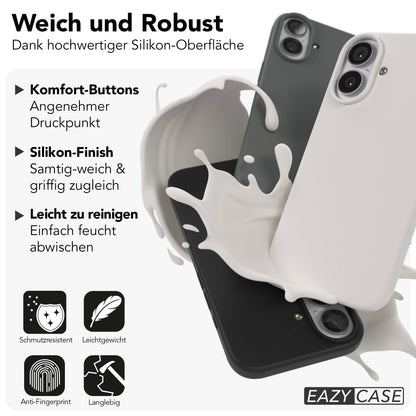 Apple iPhone 17 Premium Silikonhülle mit Kameraschutz von EAZY CASE 