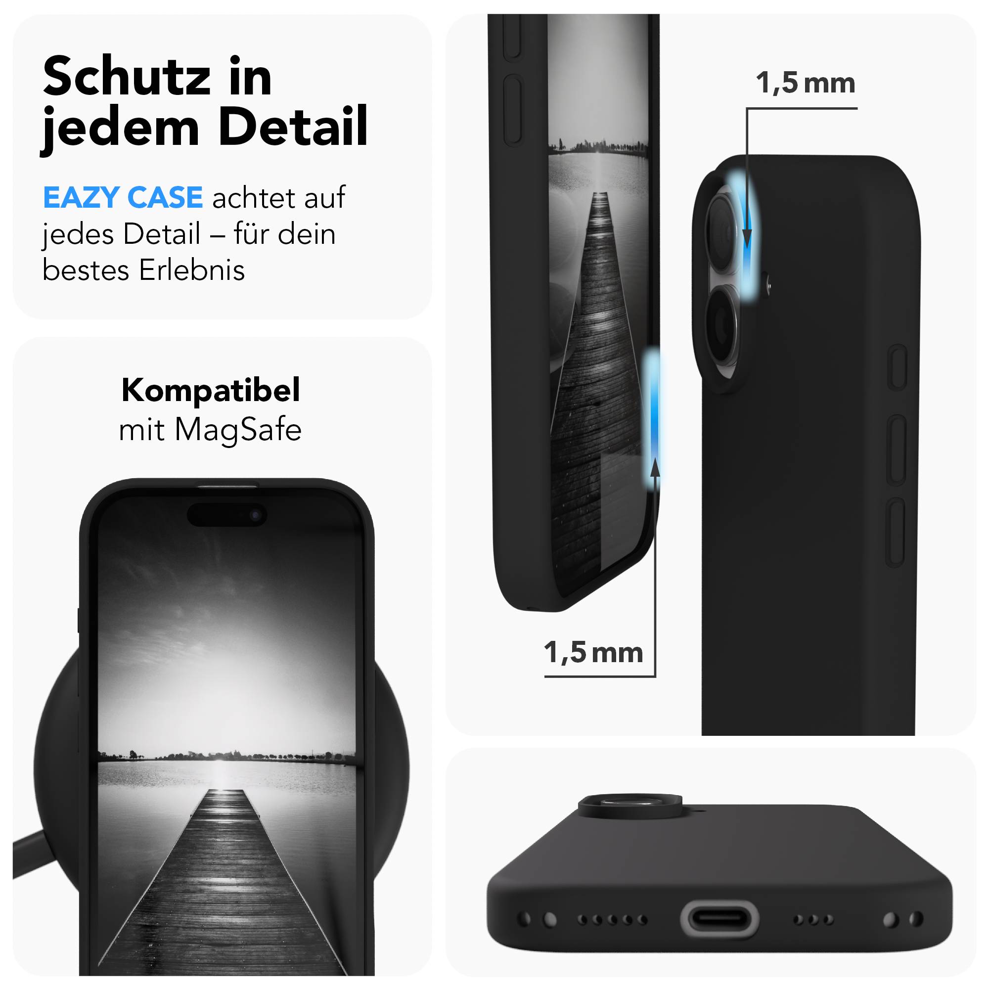 iPhone 17 premium Silikonhülle mit MagSafe
