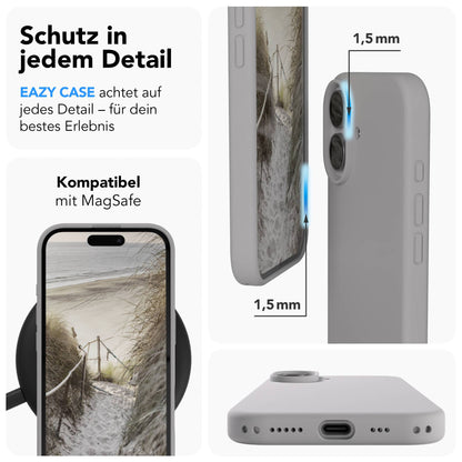iPhone 17 premium Silikonhülle mit MagSafe