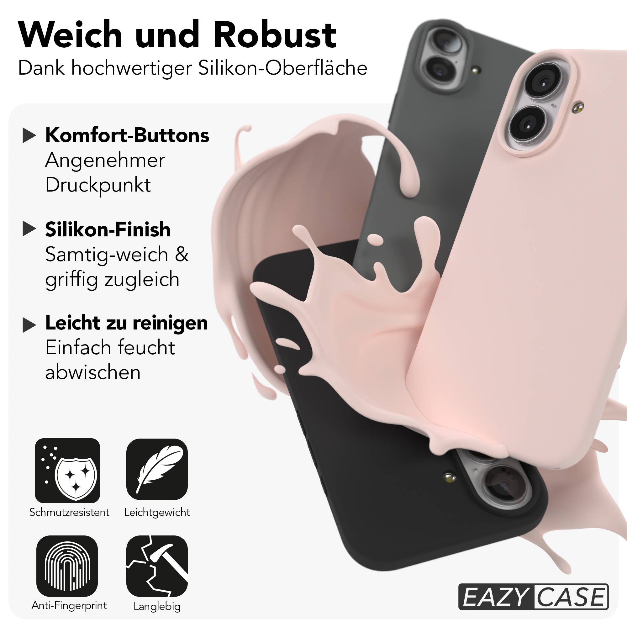 iPhone 17 premium Silikonhülle mit MagSafe