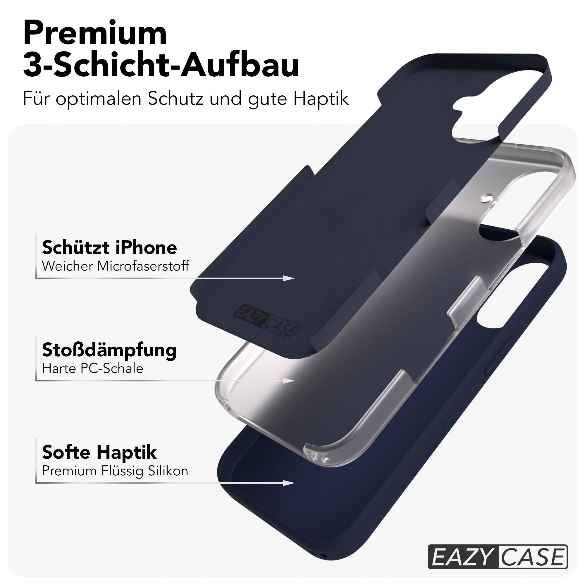 iPhone 17 premium Silikonhülle mit MagSafe