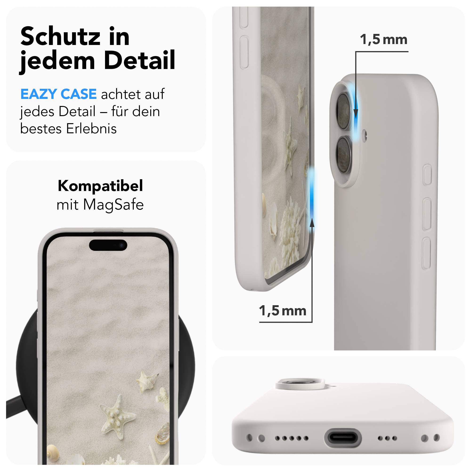 iPhone 17 premium Silikonhülle mit MagSafe