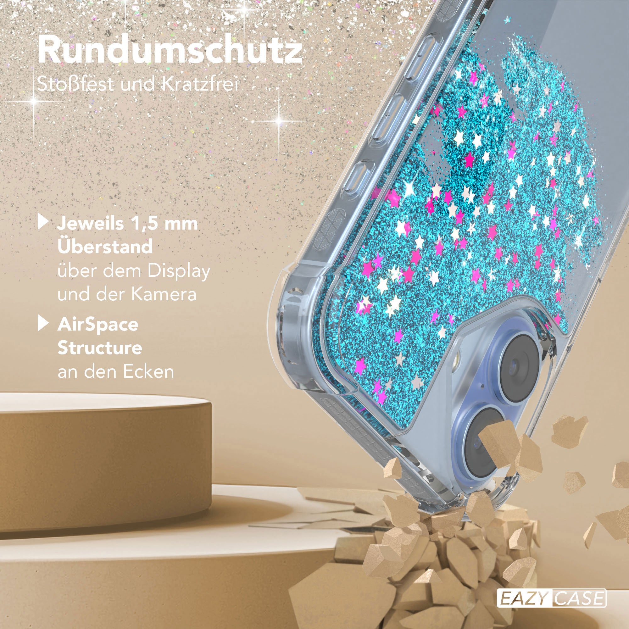 iPhone 17 Glitzerhülle