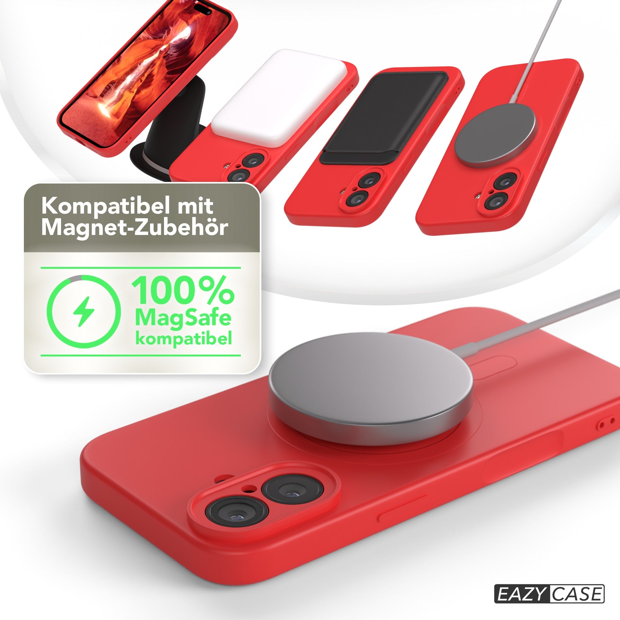 iPhone 17 Silikonhülle mit MagSafe