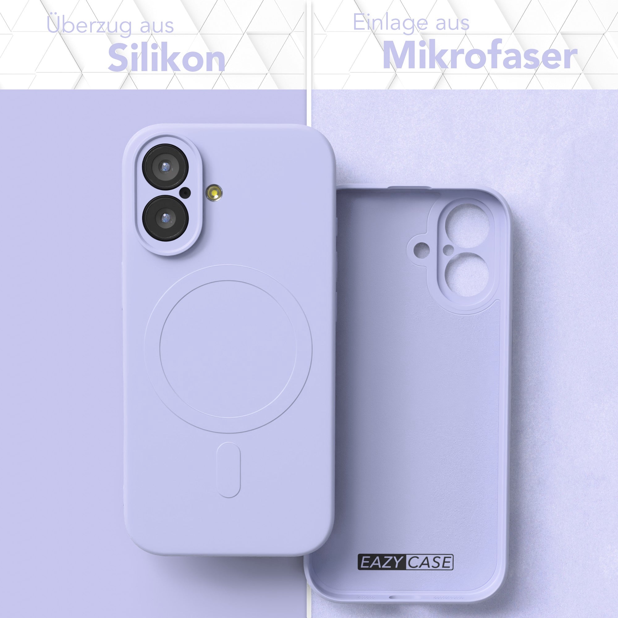 iPhone 17 MagSafe Silikonhülle mit Kameraschutz von EAZY CASE 