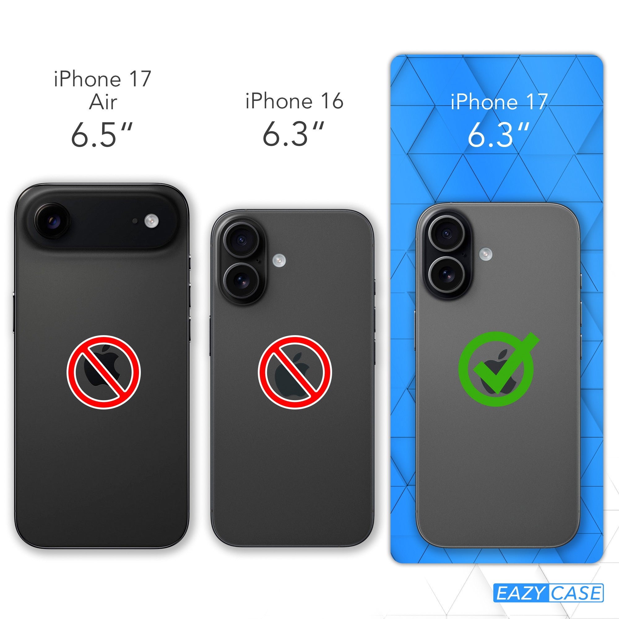 iPhone 17 MagSafe Silikonhülle mit Kameraschutz von EAZY CASE 