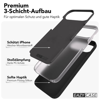 iPhone Air Premium Silikonhülle mit Kameraschutz von EAZY CASE 
