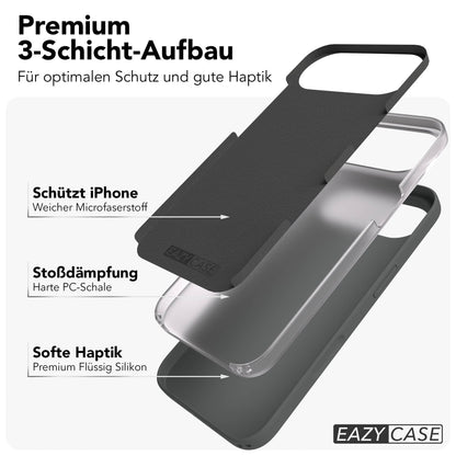 iPhone Air Premium Silikonhülle mit Kameraschutz von EAZY CASE 