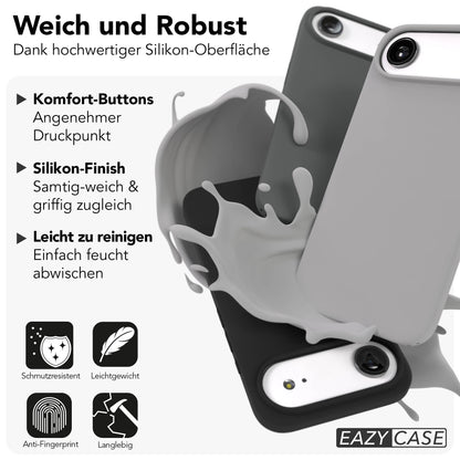 iPhone Air Premium Silikonhülle mit Kameraschutz von EAZY CASE 