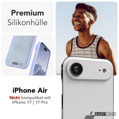 iPhone Air Premium Silikonhülle mit Kameraschutz von EAZY CASE 