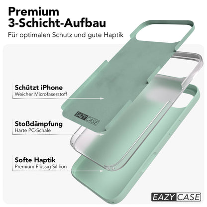 iPhone Air Premium Silikonhülle mit Kameraschutz von EAZY CASE 