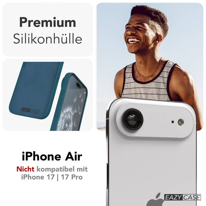 iPhone Air Premium Silikonhülle mit Kameraschutz von EAZY CASE 
