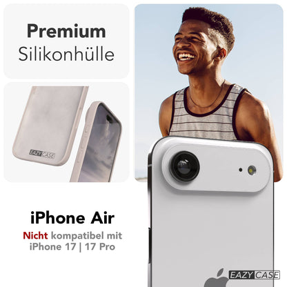 iPhone Air Premium Silikonhülle mit Kameraschutz von EAZY CASE 