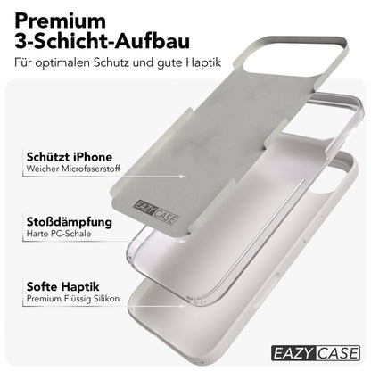 iPhone Air Premium Silikonhülle mit Kameraschutz von EAZY CASE 